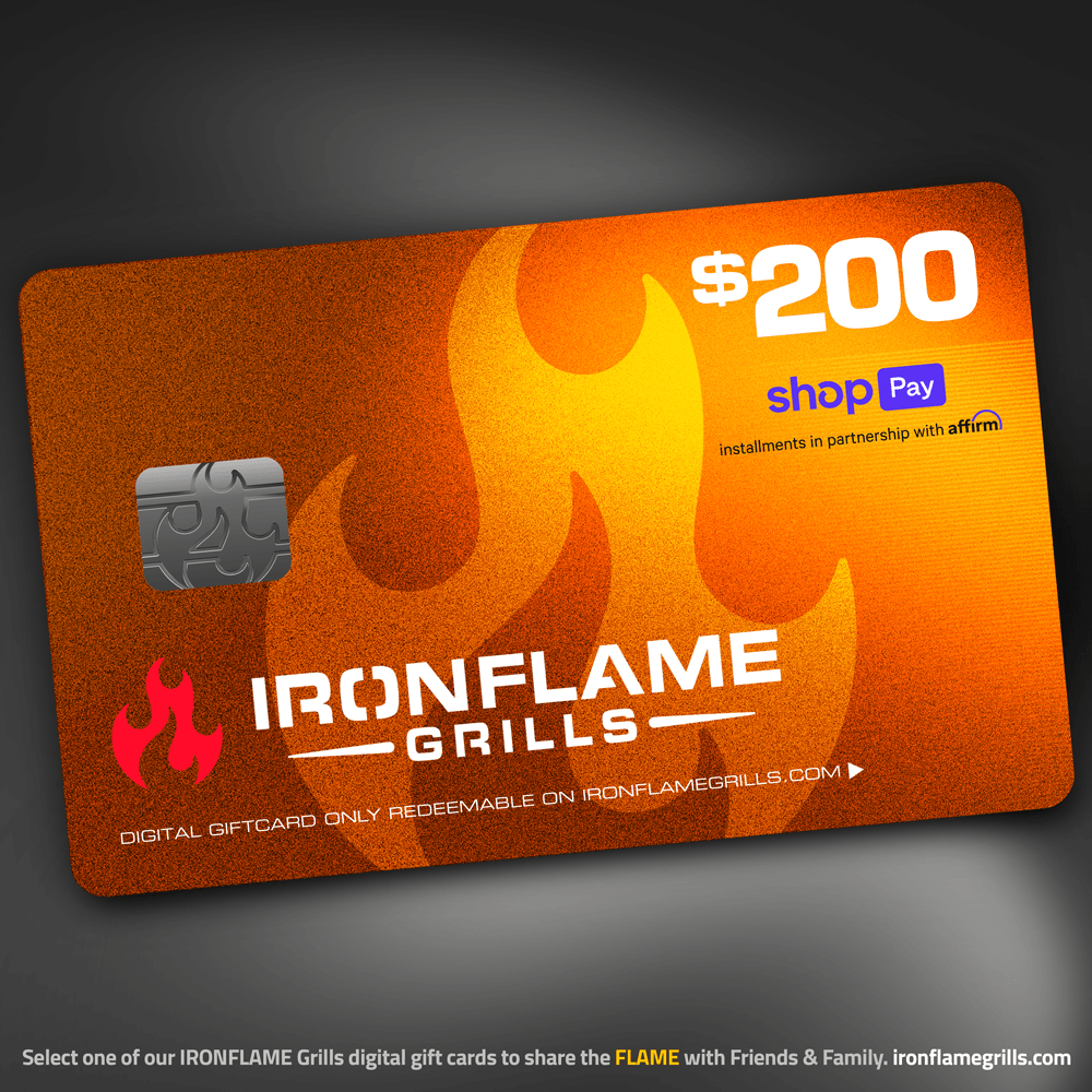 IRONFLAME Grills Share the Flame Digital Gift Card