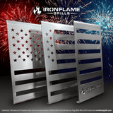 IRONFLAME Grills Grates American Flag