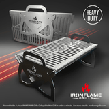 IRONFLAME Grills Collapsible Mini Grill
