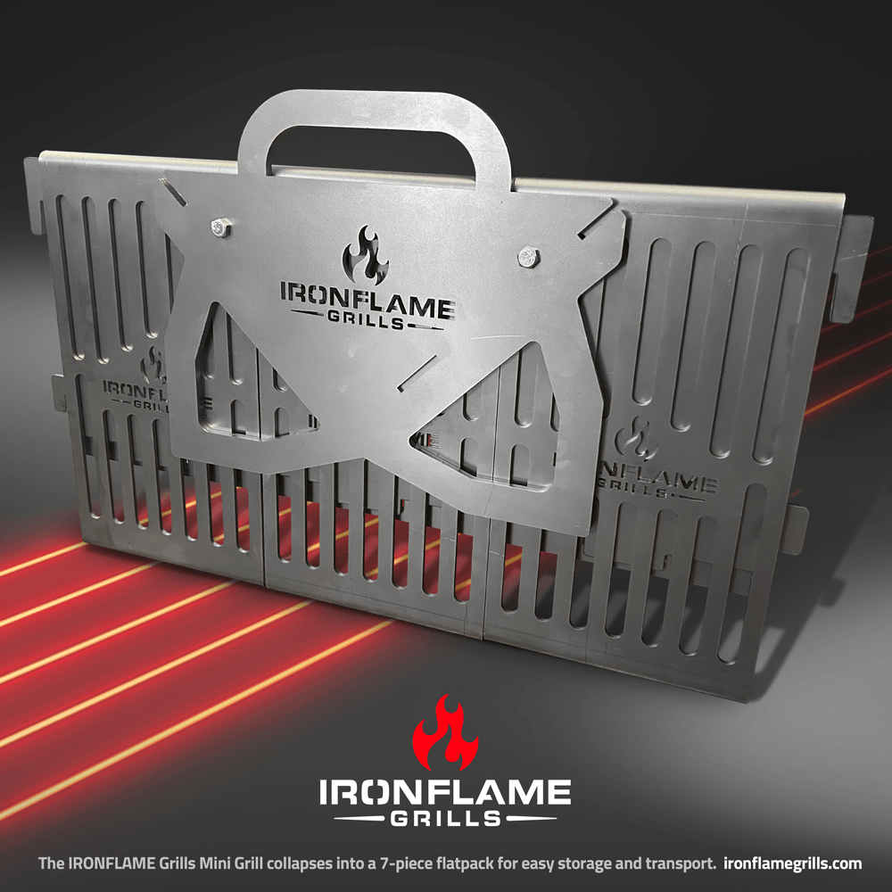 IRONFLAME Grills Collapsible Mini Grill
