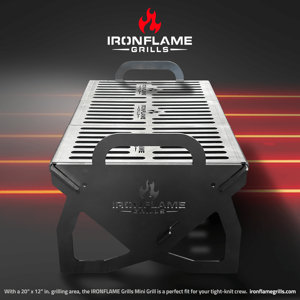 IRONFLAME Grills Collapsible Mini Grill