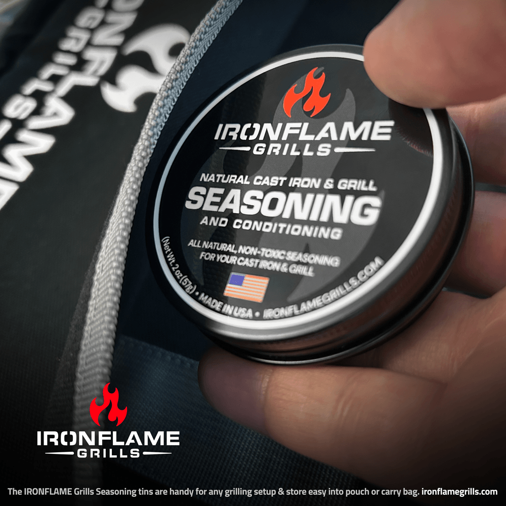 IRONFLAME Grills Natural Cast Iron & Grill Seasoning