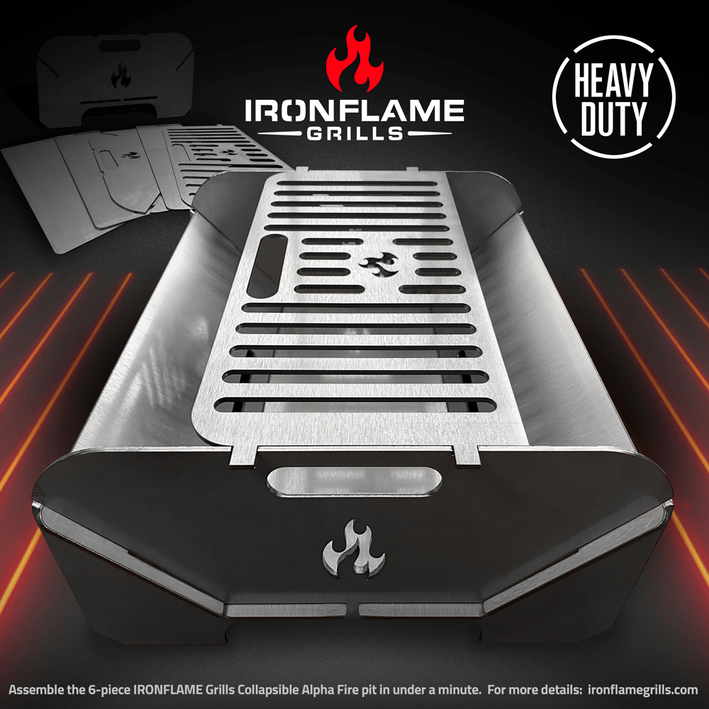 IRONFLAME Grills Alpha Firepit